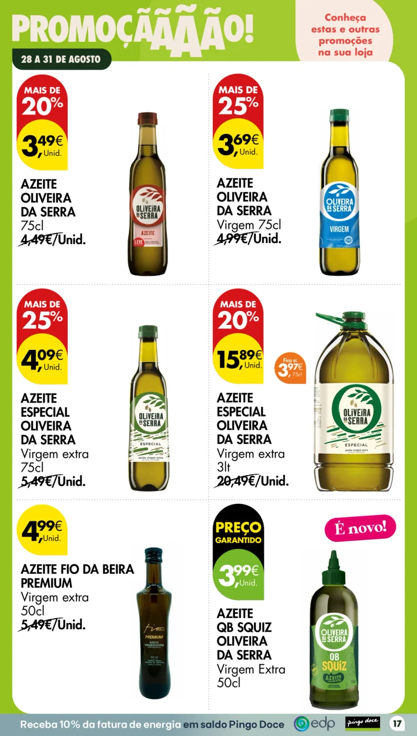 Página 17 do Antevisão Folheto Pingo Doce Fim Semana