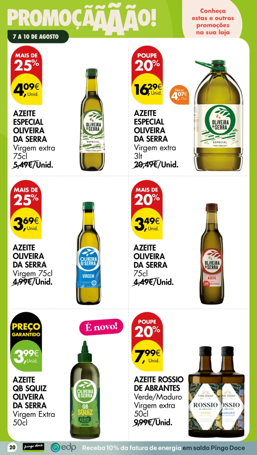 Página 20 do Antevisão Folheto Pingo Doce Fim Semana