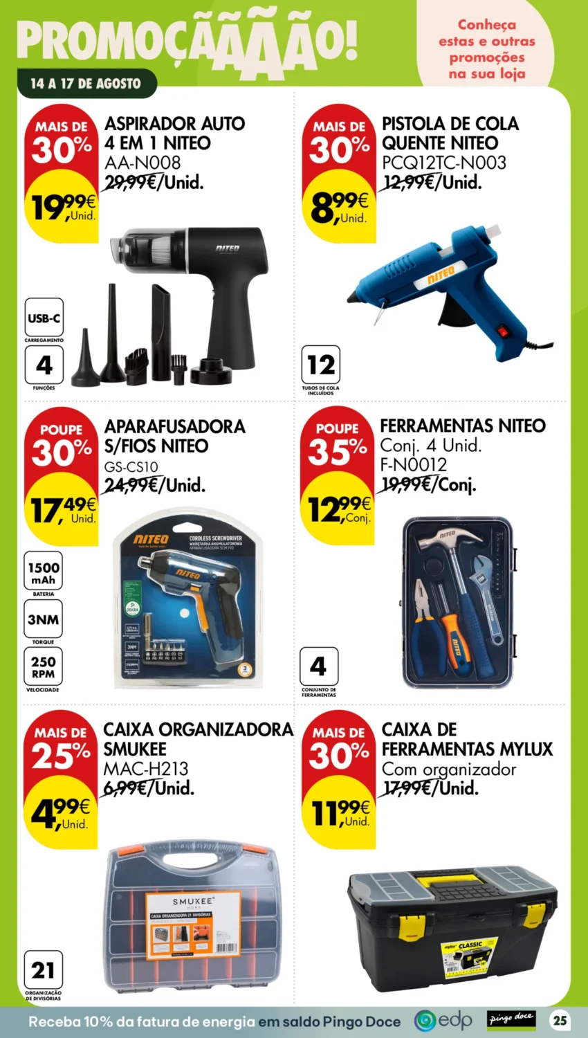 Página 25 do Antevisão Folheto Pingo Doce Fim Semana