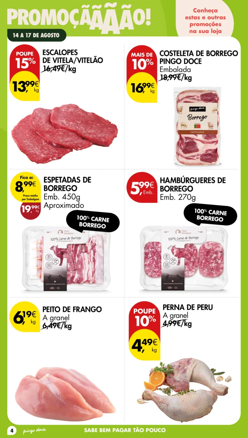 Página 4 do Antevisão Folheto Pingo Doce Fim Semana