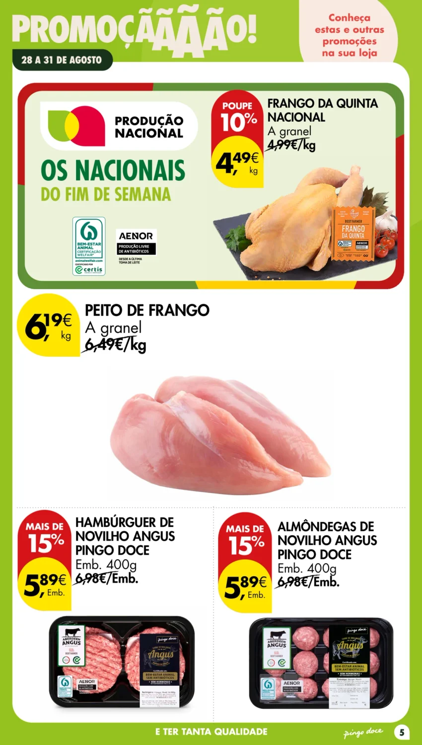 Página 5 do Antevisão Folheto Pingo Doce Fim Semana