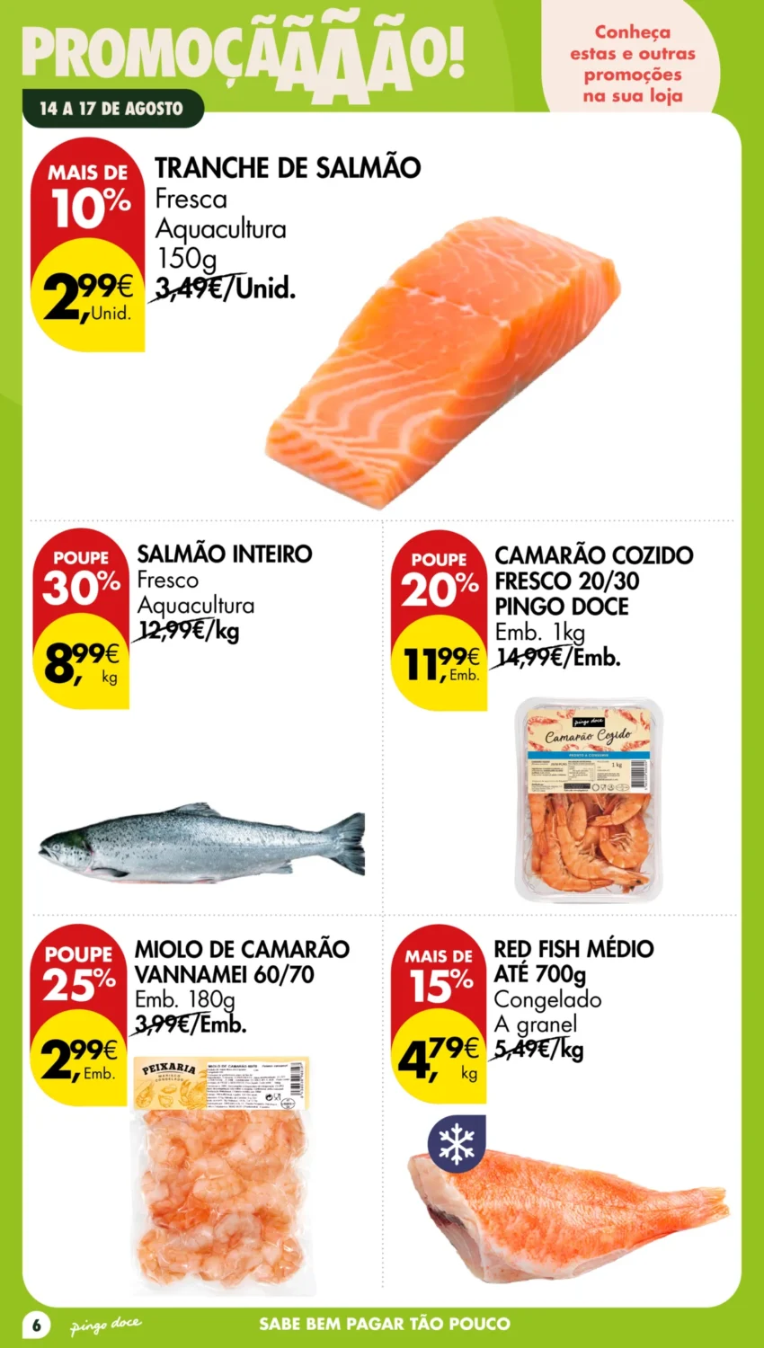 Página 6 do Antevisão Folheto Pingo Doce Fim Semana