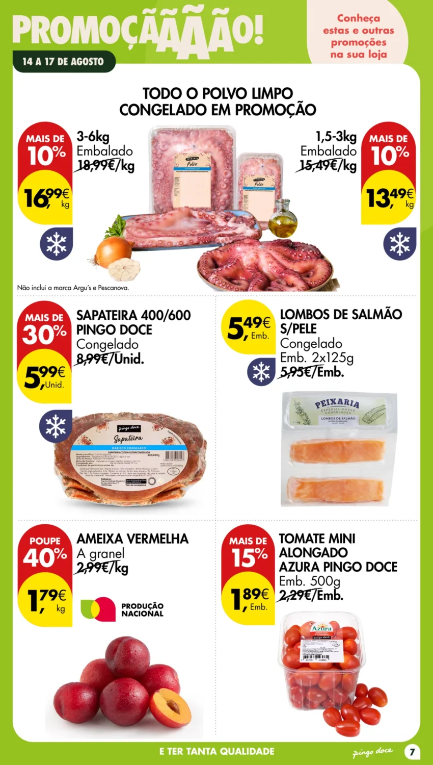 Página 7 do Antevisão Folheto Pingo Doce Fim Semana