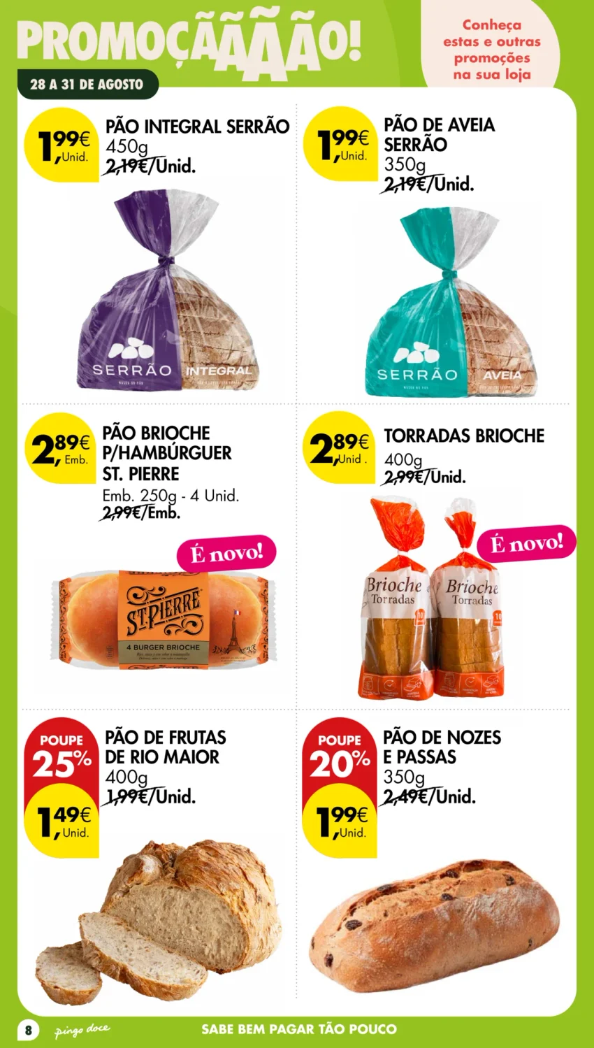 Página 8 do Antevisão Folheto Pingo Doce Fim Semana