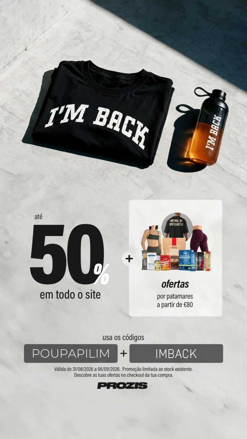 Capa do Campanha Prozis Imback