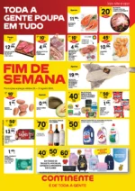 Capa do Folheto Continente Fim De Semana