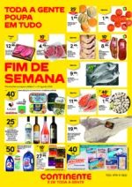Capa do Folheto Continente Fim Semana