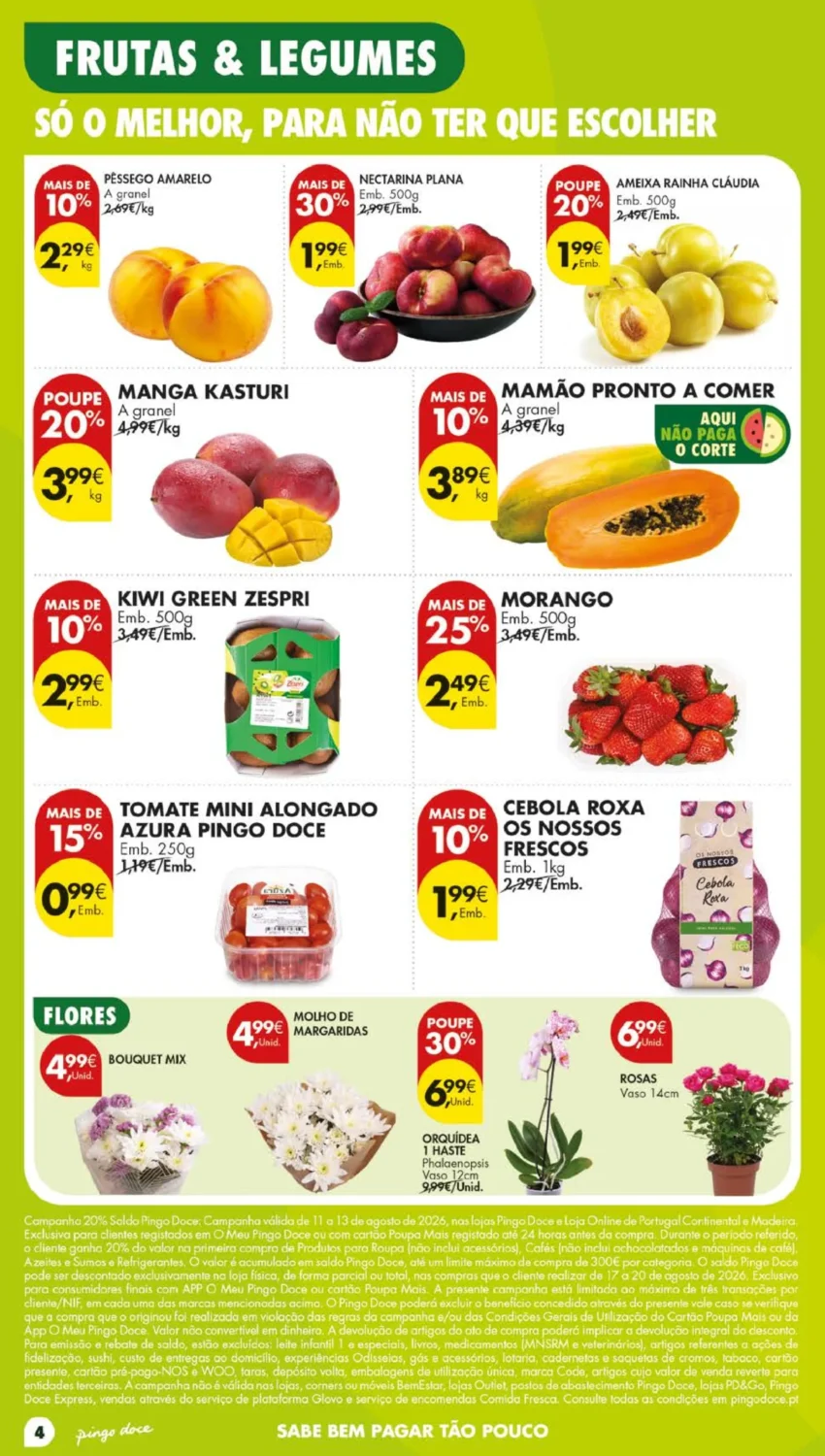 Página 4 do Folheto Pingo Doce