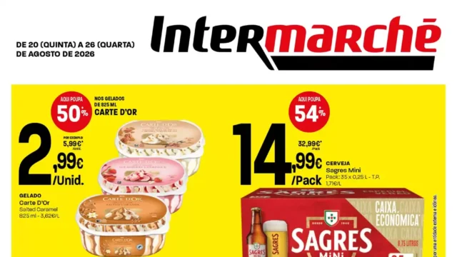 Antevisão Folheto Intermarché (20 a 26 agosto)