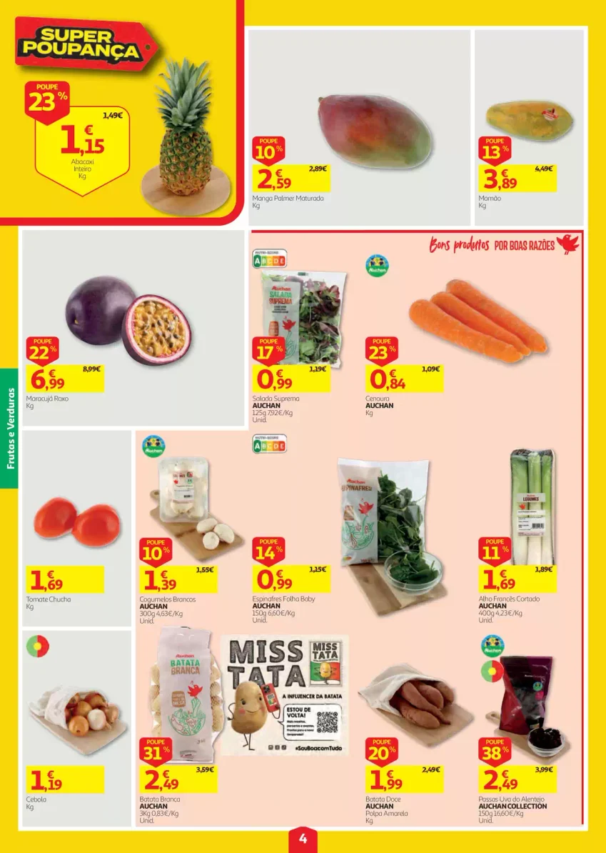 Página 4 do Antevisão Folheto Auchan