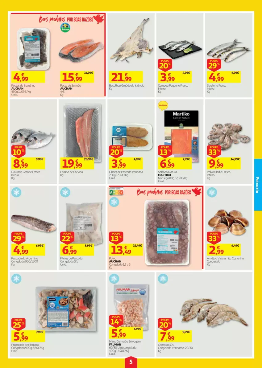 Página 5 do Antevisão Folheto Auchan