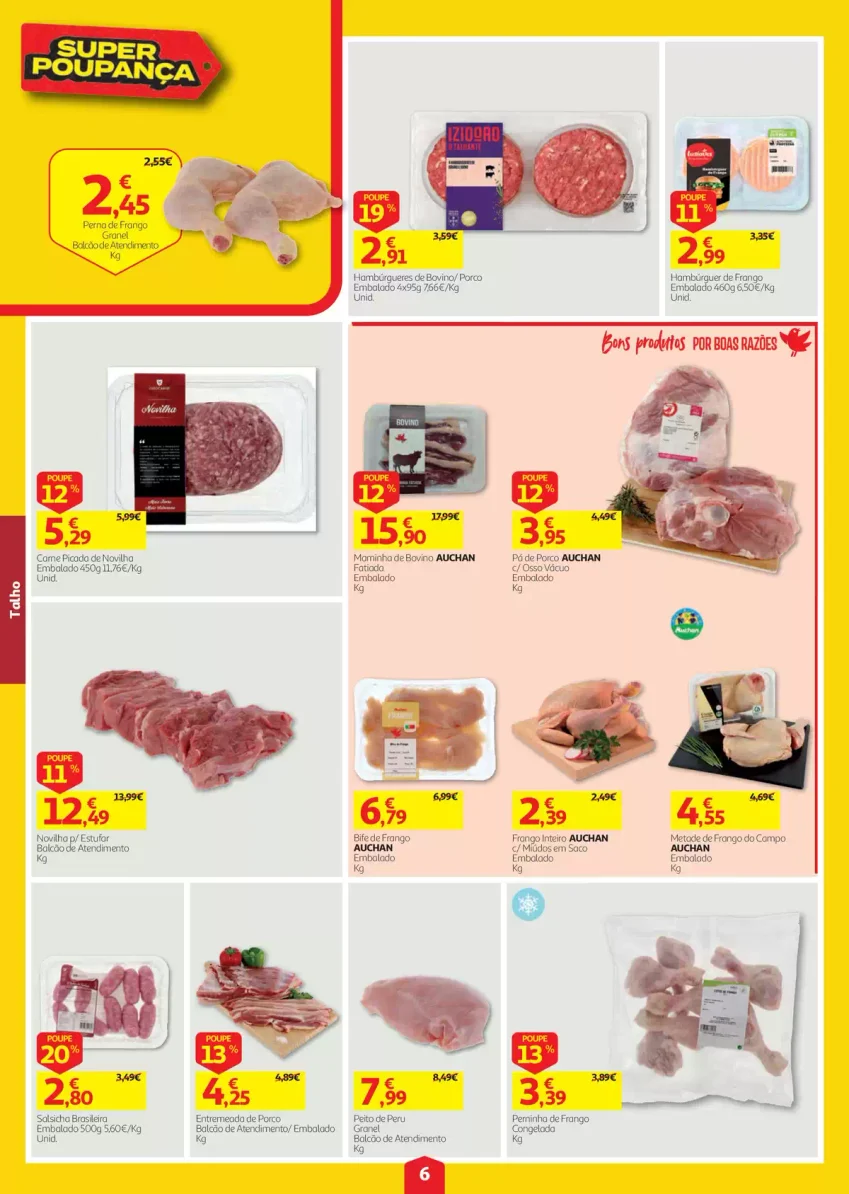 Página 6 do Antevisão Folheto Auchan