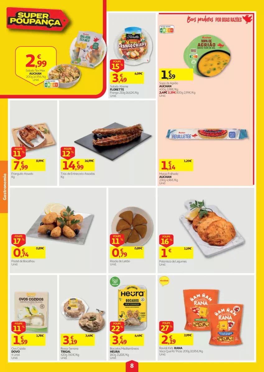 Página 8 do Antevisão Folheto Auchan