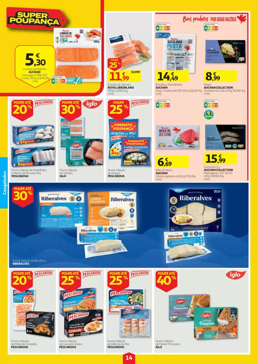 Página 14 do Antevisão Folheto Auchan