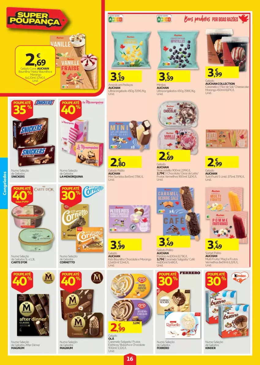 Página 16 do Antevisão Folheto Auchan