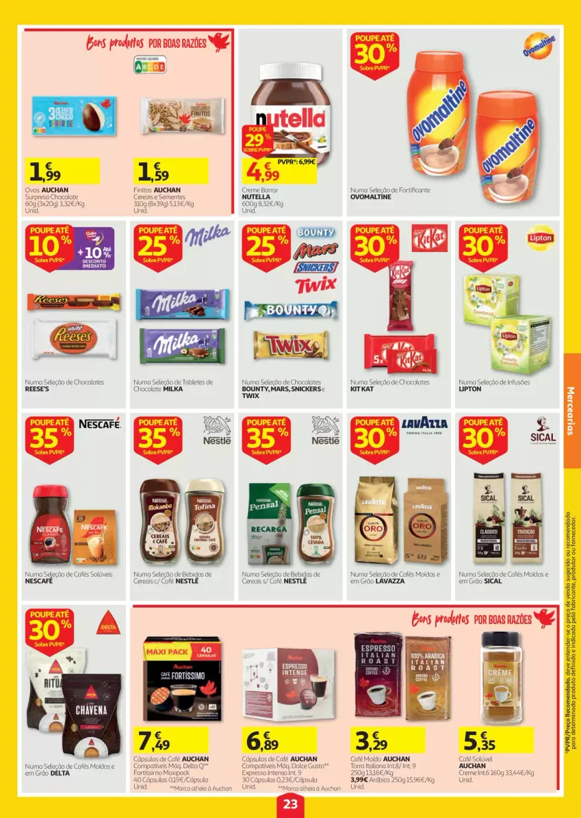 Página 23 do Antevisão Folheto Auchan
