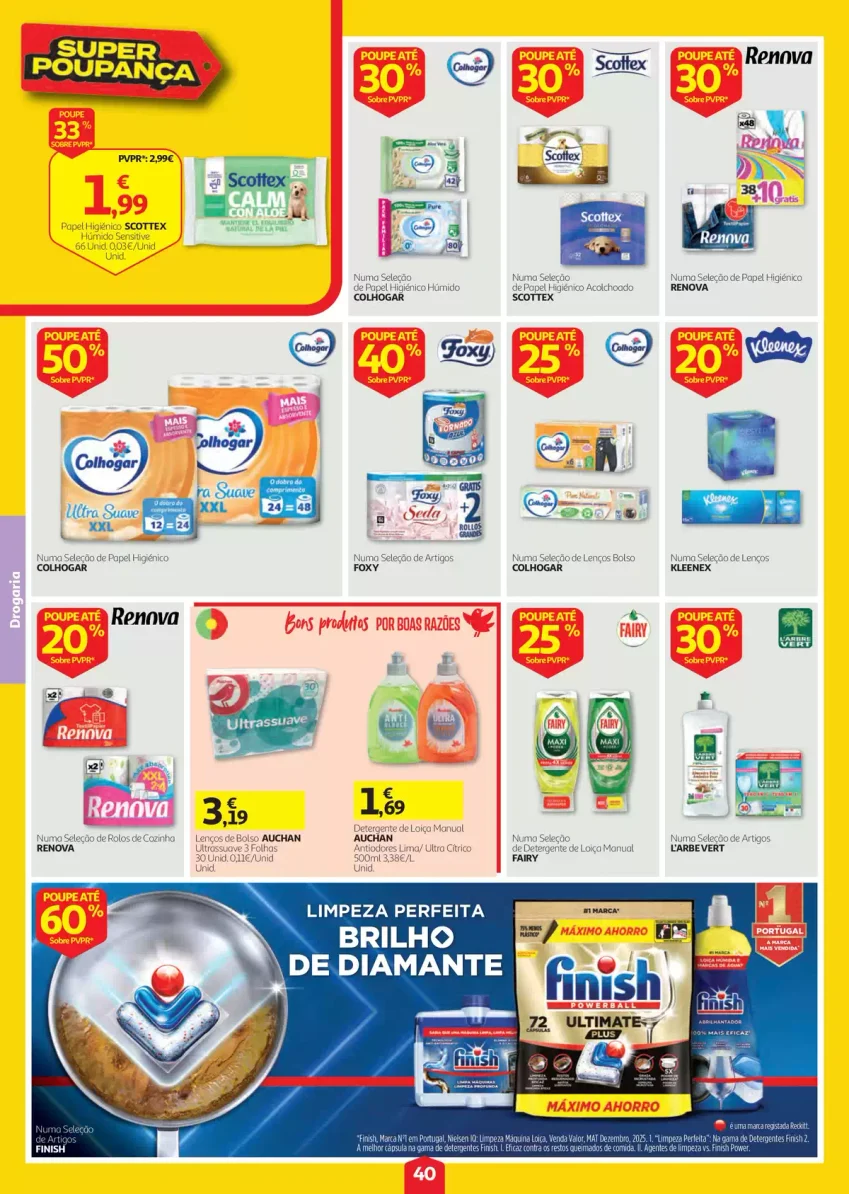 Página 40 do Antevisão Folheto Auchan