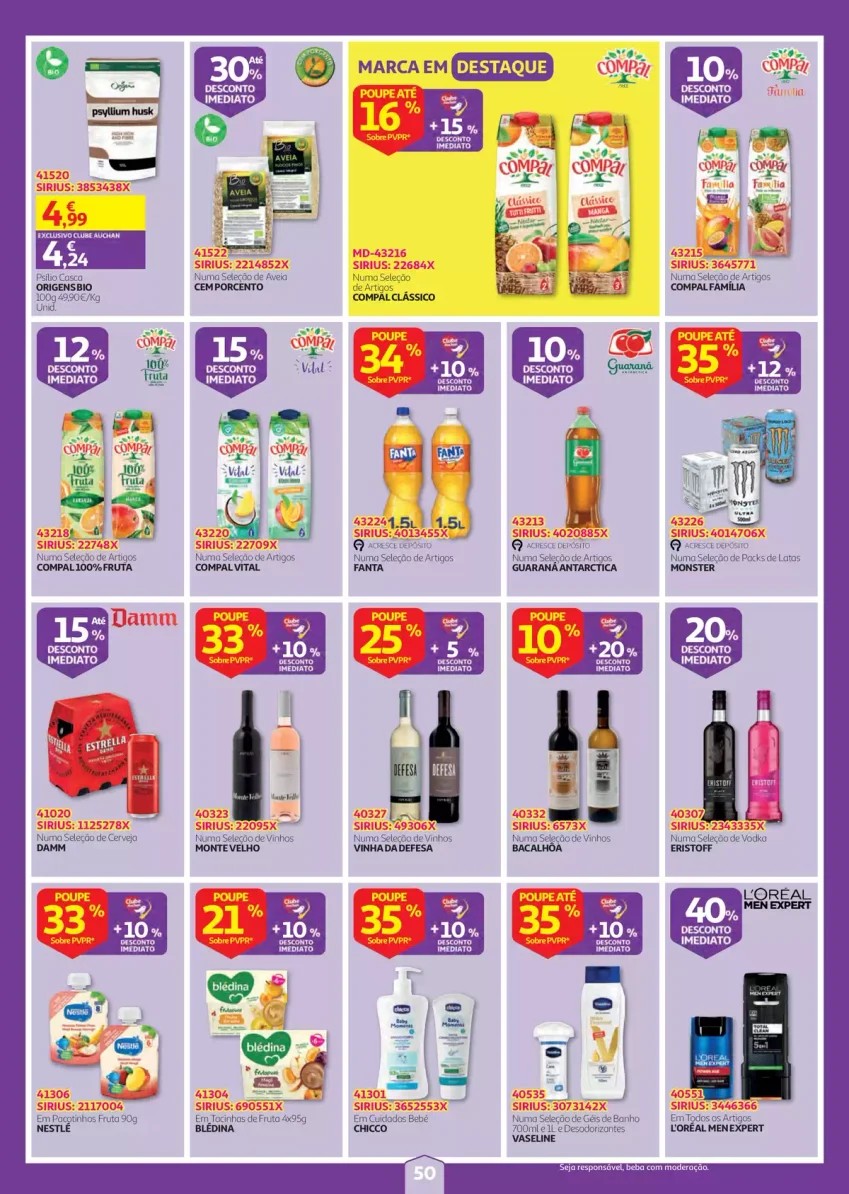 Página 50 do Antevisão Folheto Auchan