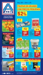Capa do Folheto ALDI