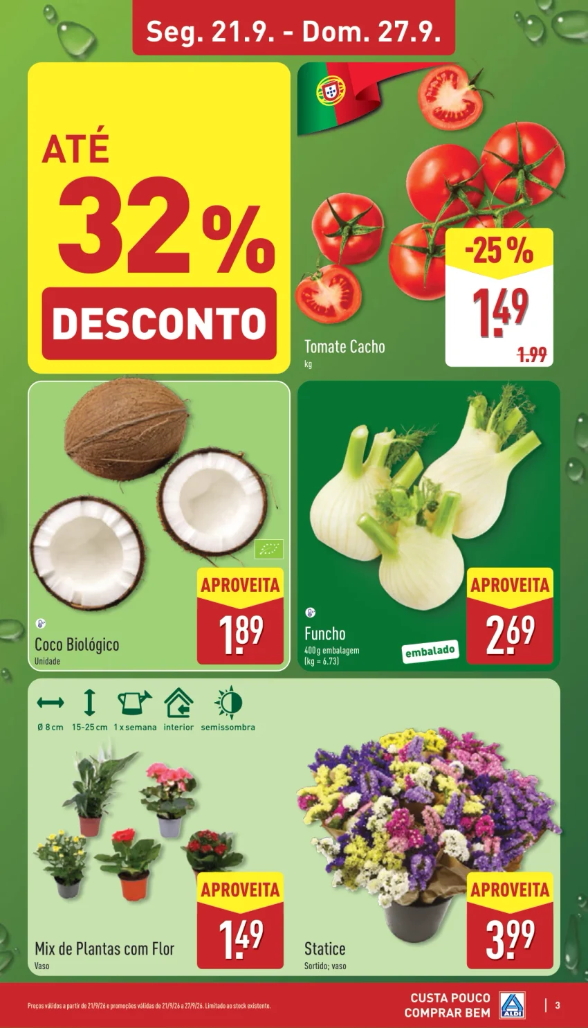 Página 3 do Folheto ALDI