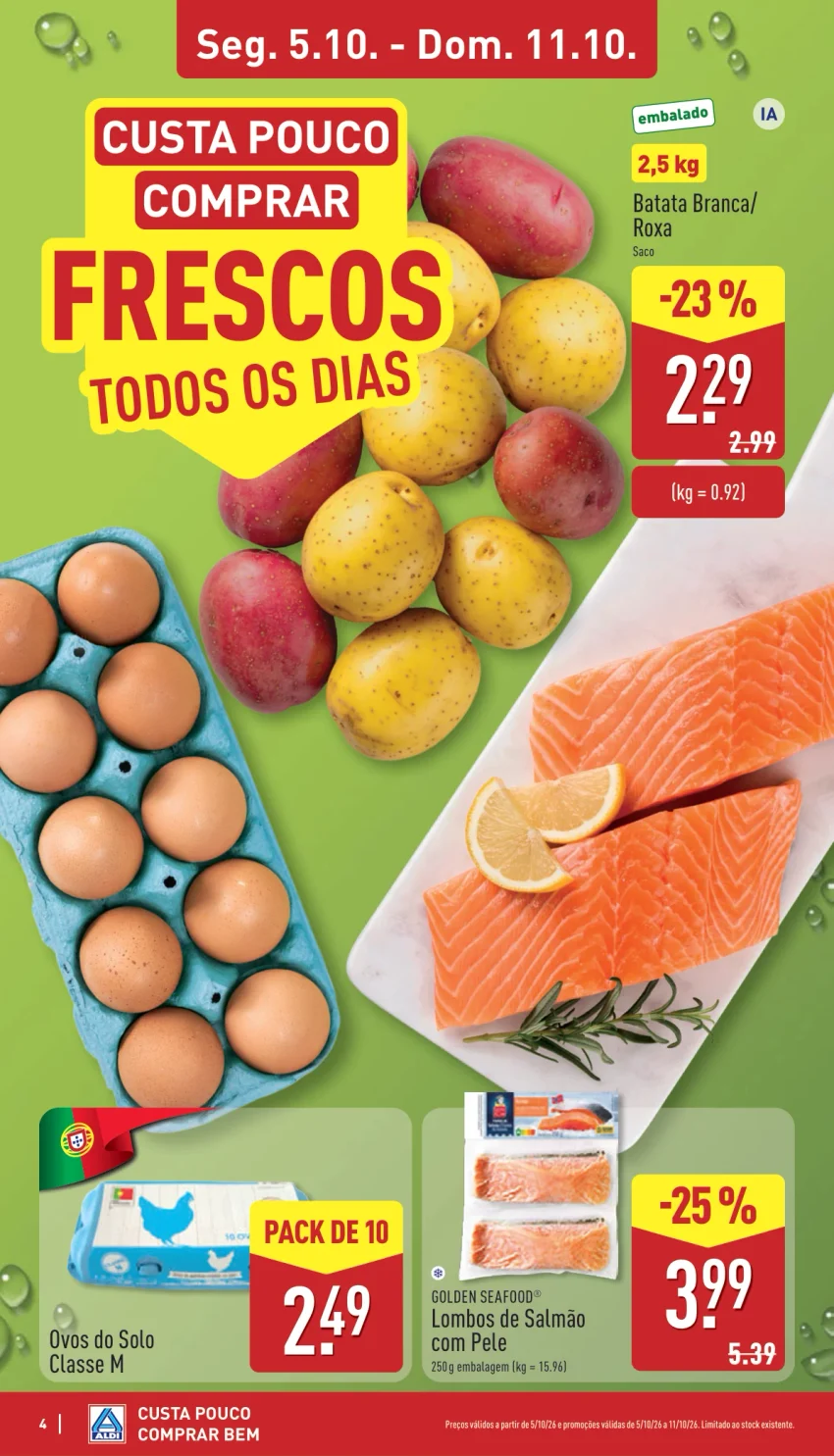Página 4 do Folheto ALDI