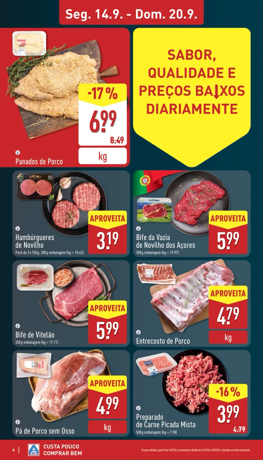 Página 4 do Folheto ALDI