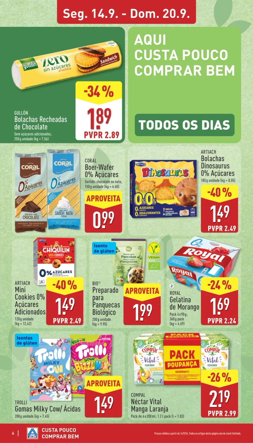 Página 6 do Folheto ALDI