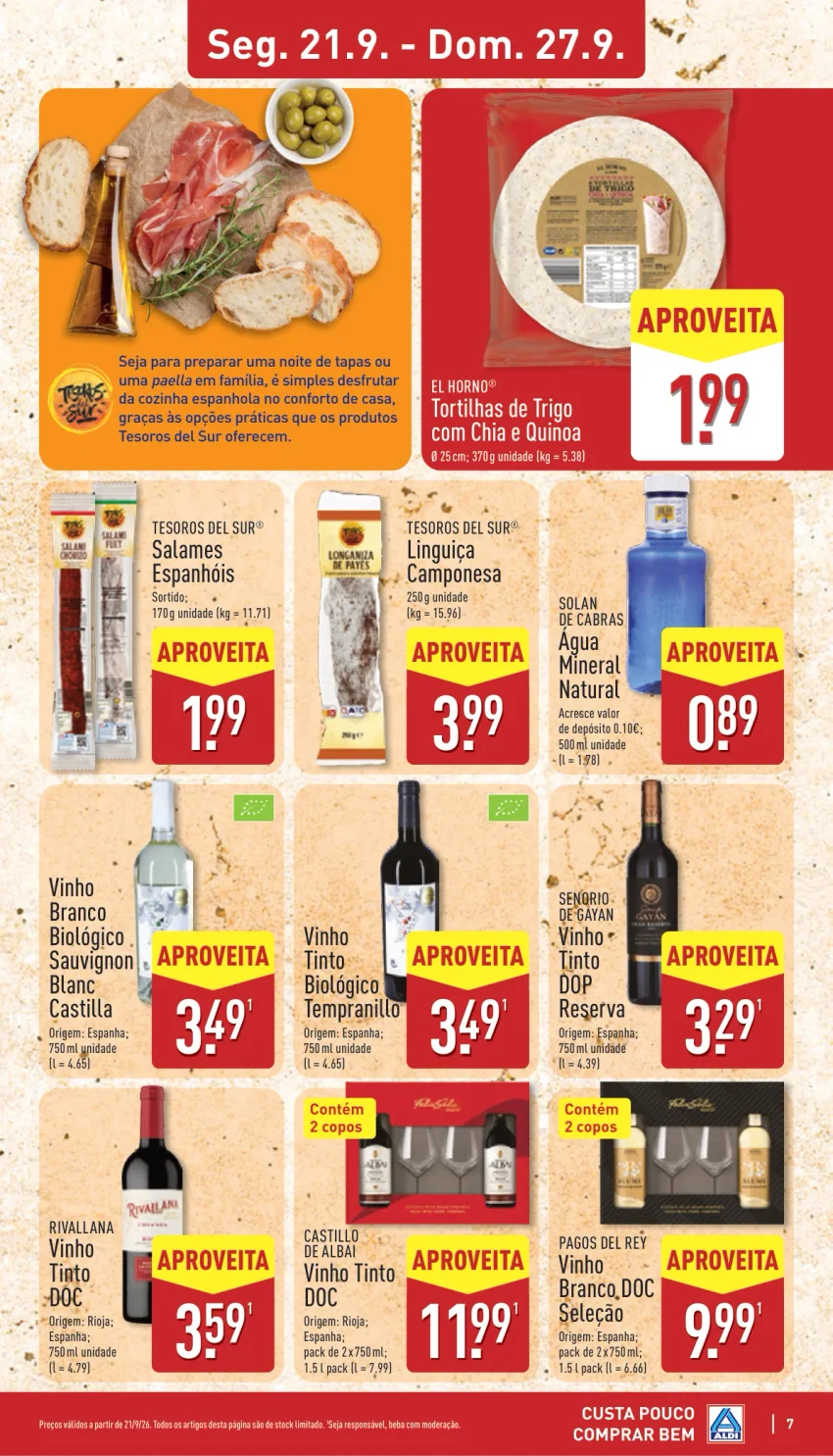 Página 7 do Folheto ALDI