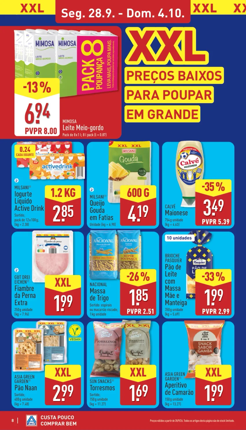 Página 8 do Folheto ALDI
