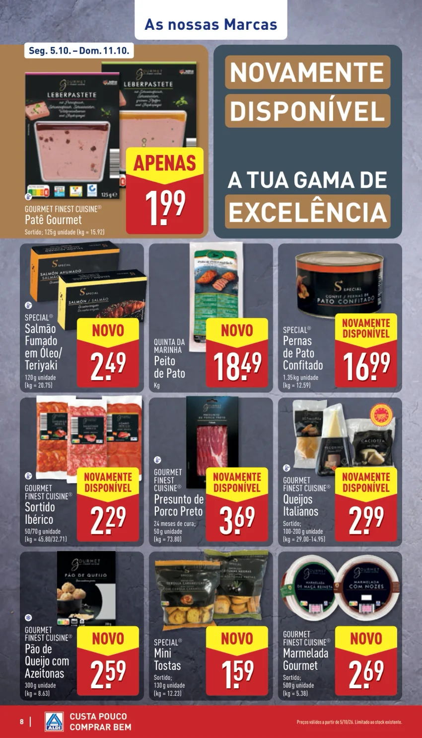 Página 8 do Folheto ALDI