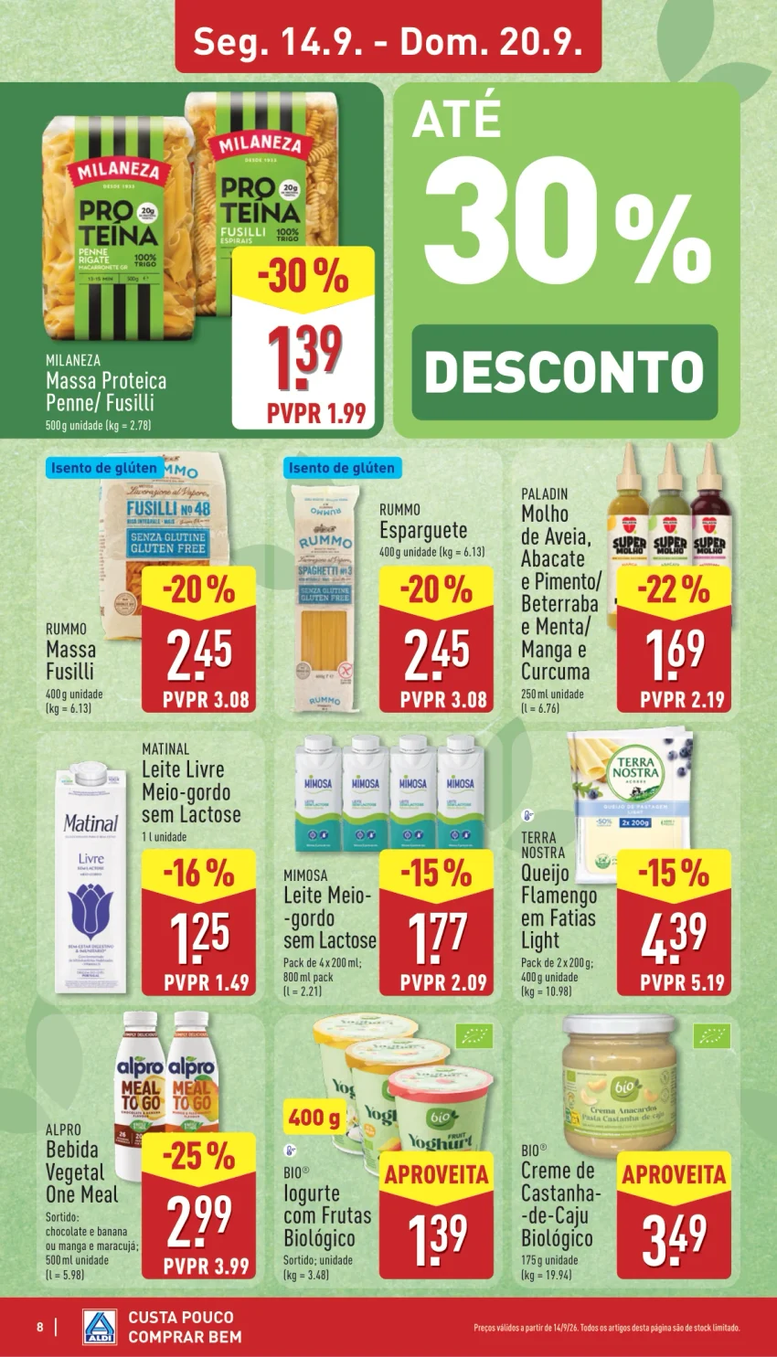 Página 8 do Folheto ALDI