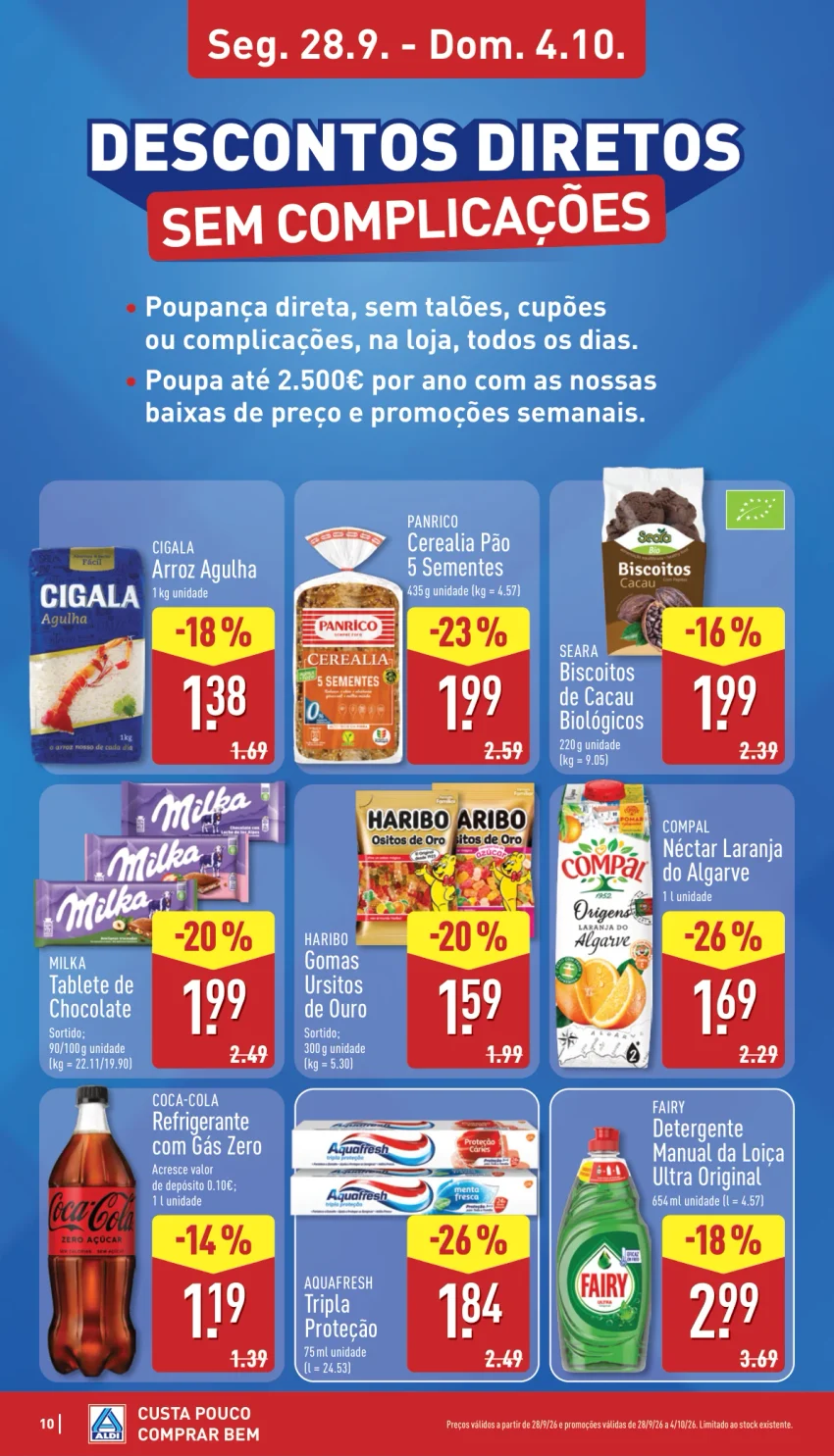 Página 10 do Folheto ALDI
