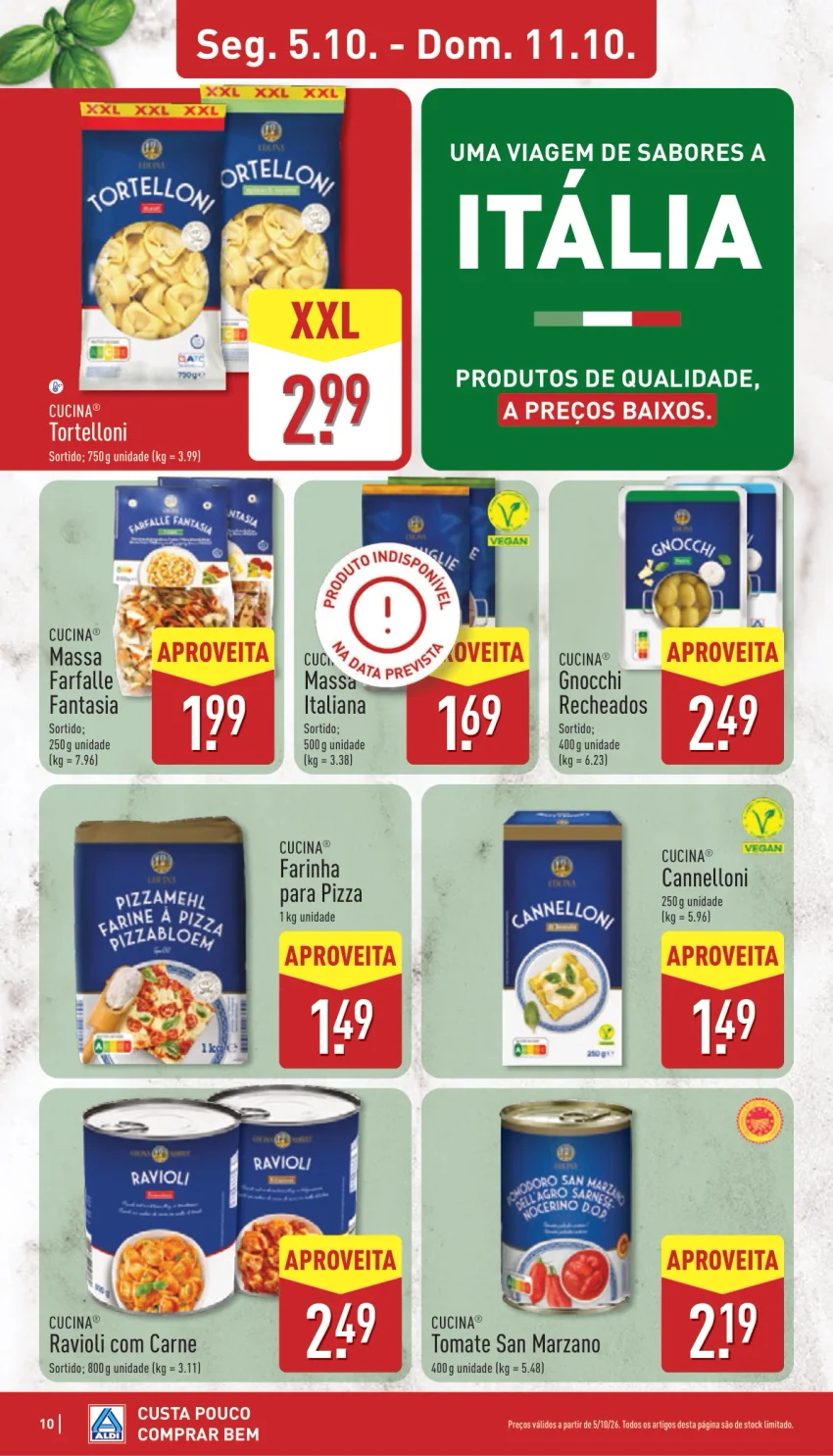 Página 10 do Folheto ALDI