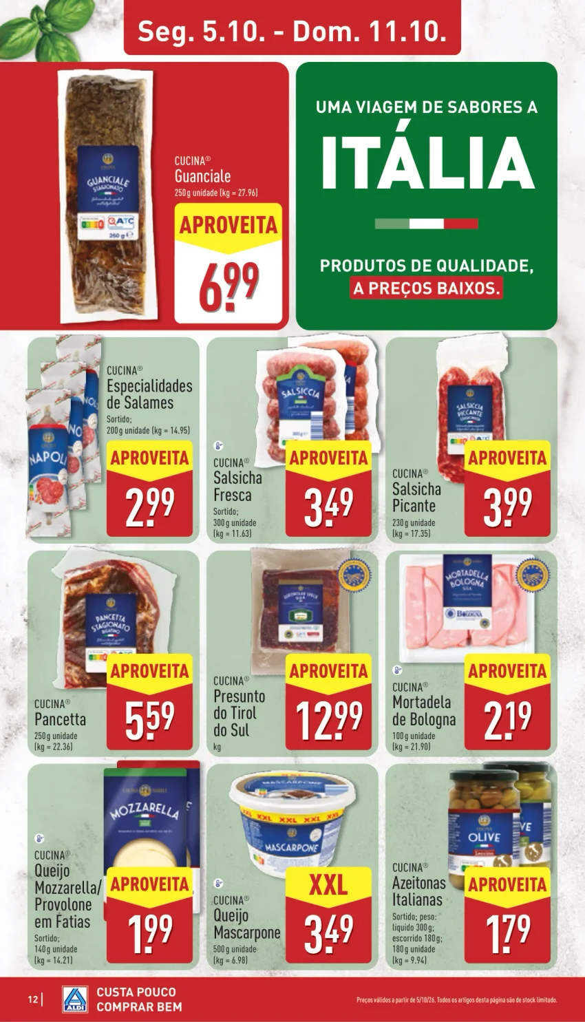 Página 12 do Folheto ALDI