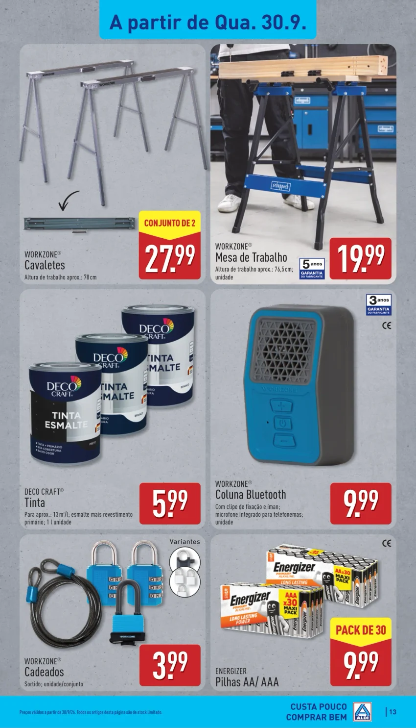 Página 13 do Folheto ALDI