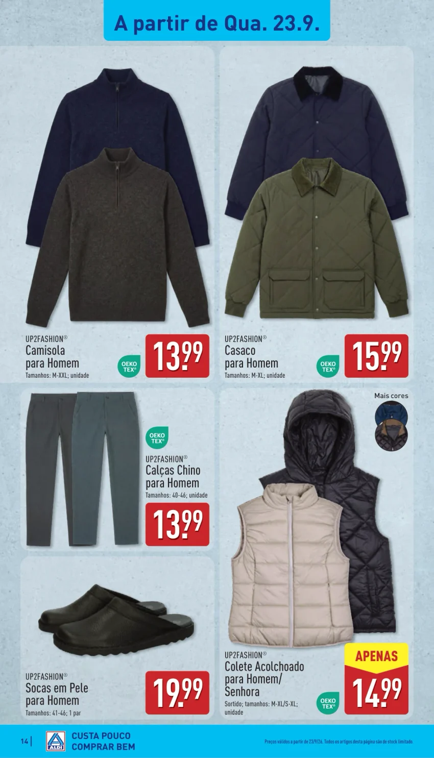 Página 14 do Folheto ALDI