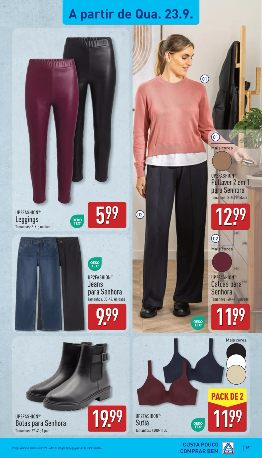 Página 15 do Folheto ALDI