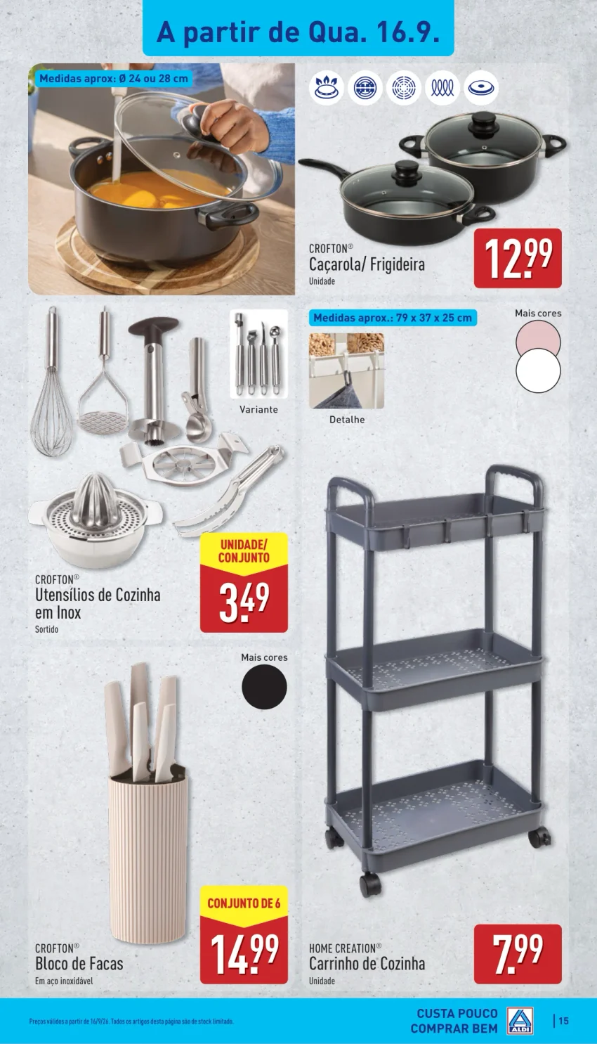 Página 15 do Folheto ALDI