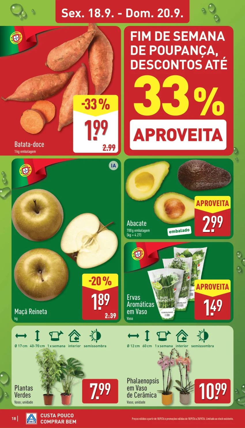 Página 18 do Folheto ALDI