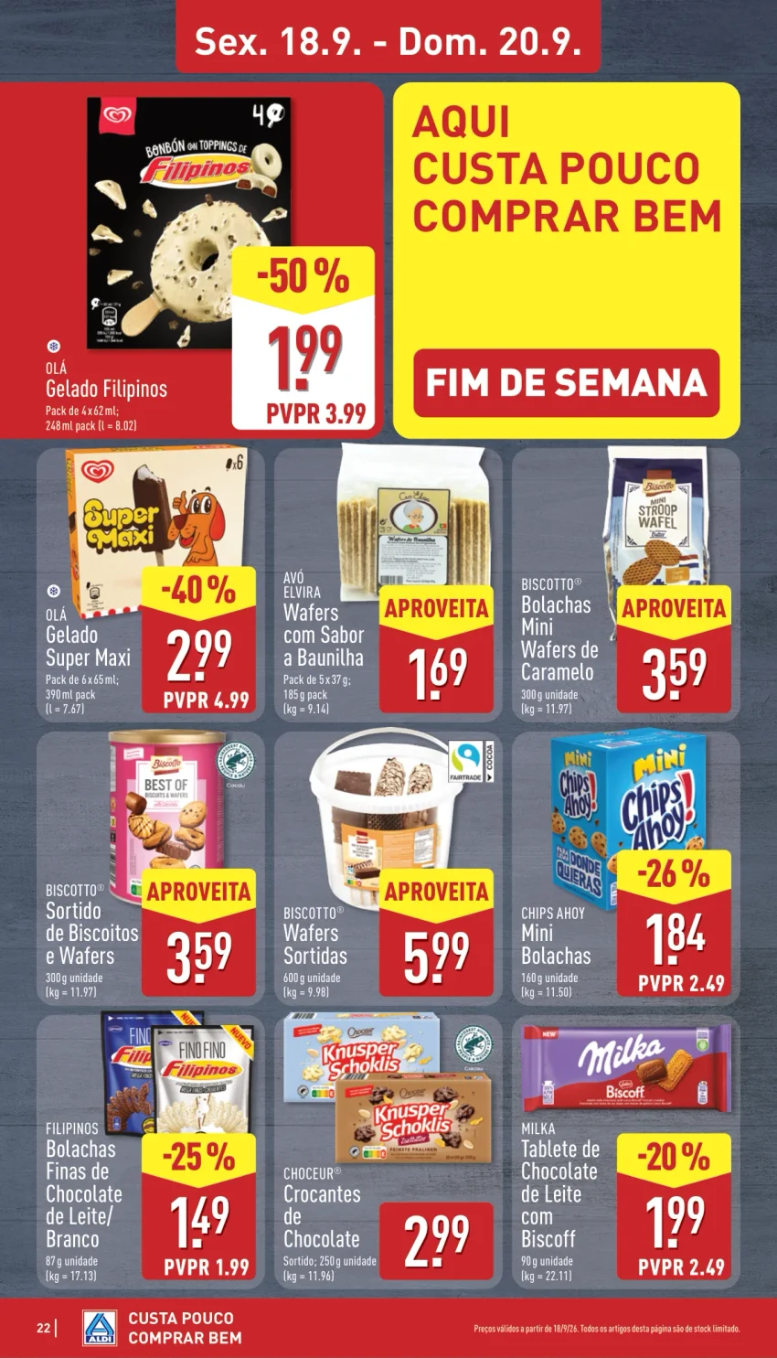 Página 22 do Folheto ALDI