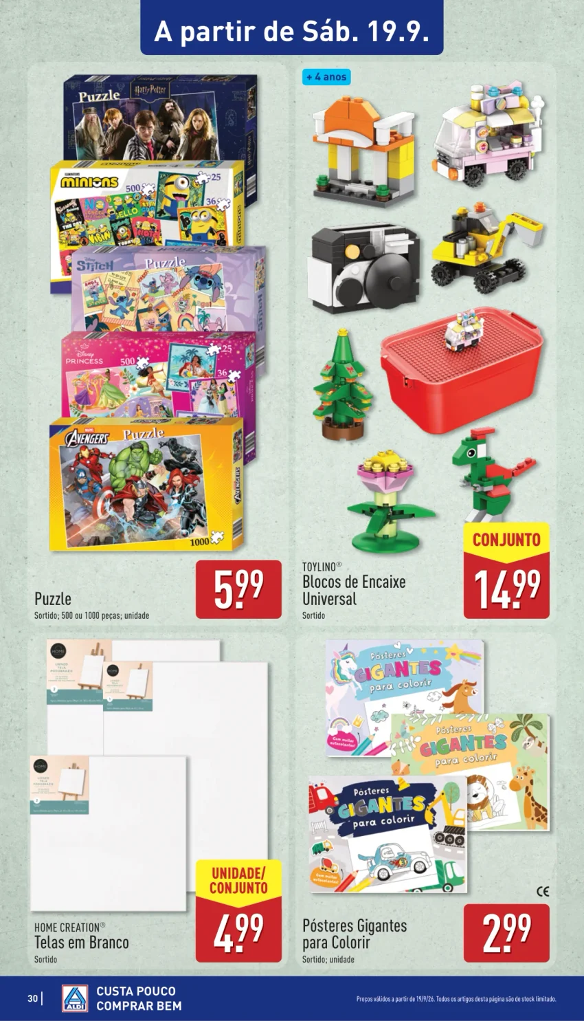 Página 30 do Folheto ALDI