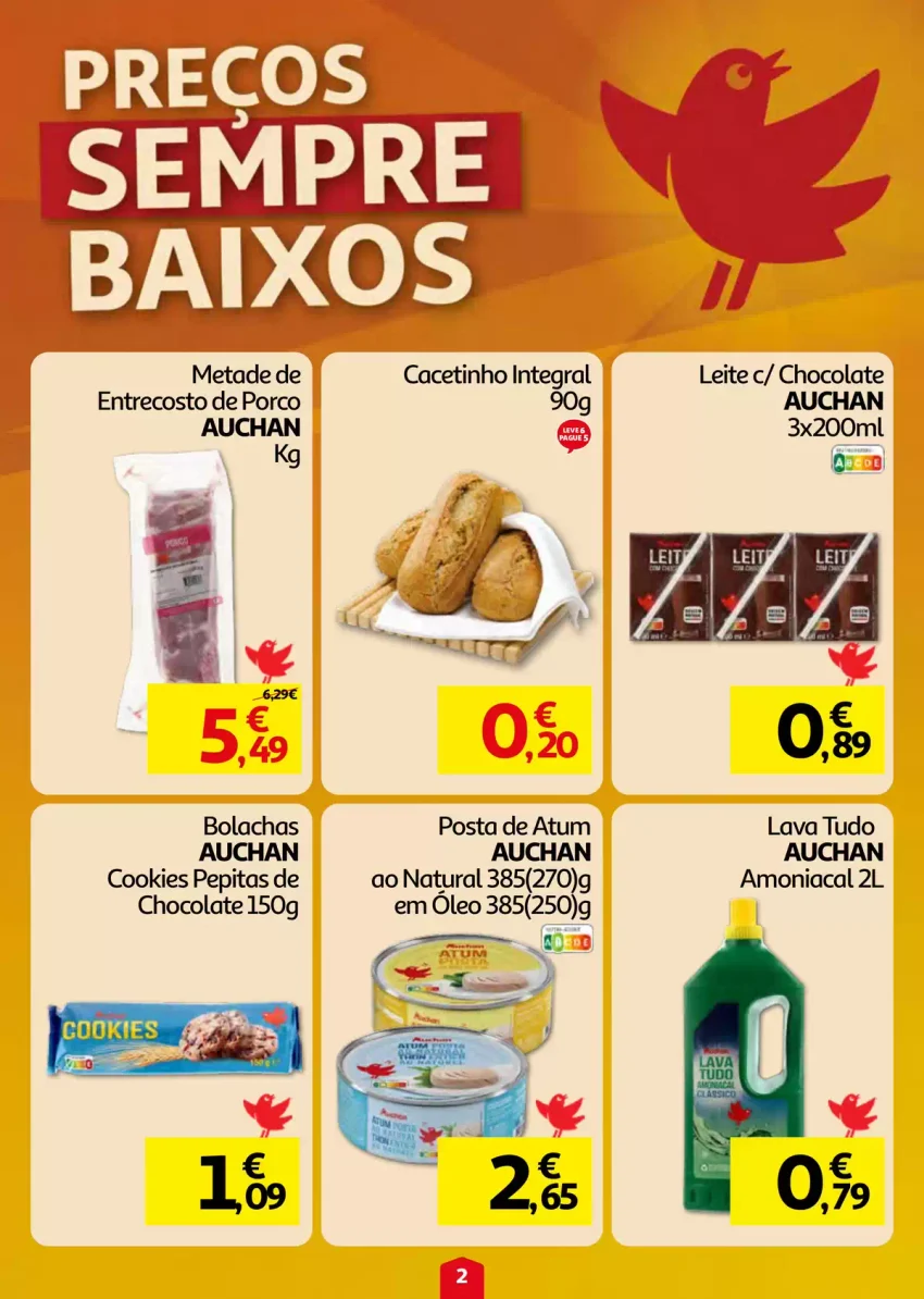 Página 2 do Folheto Auchan