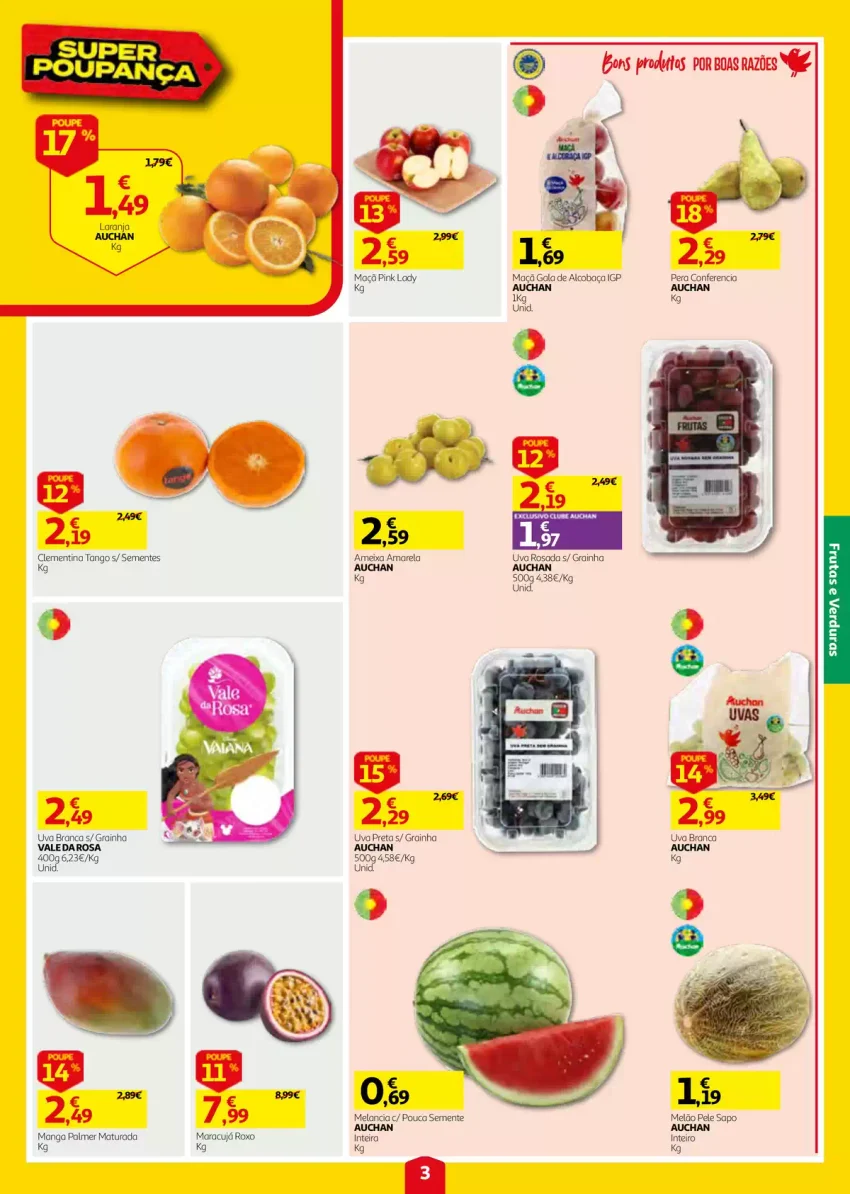 Página 3 do Folheto Auchan
