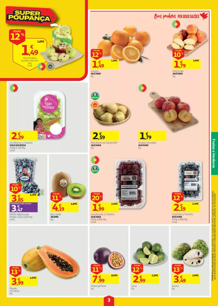 Página 3 do Folheto Auchan