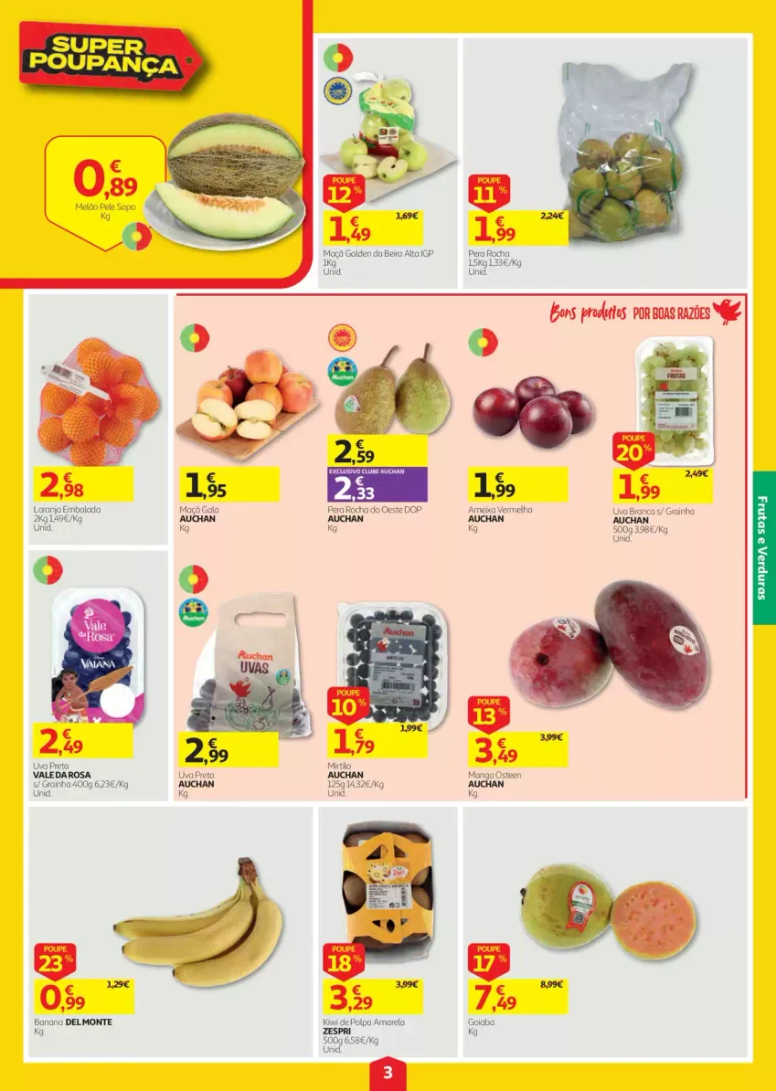 Página 3 do Folheto Auchan