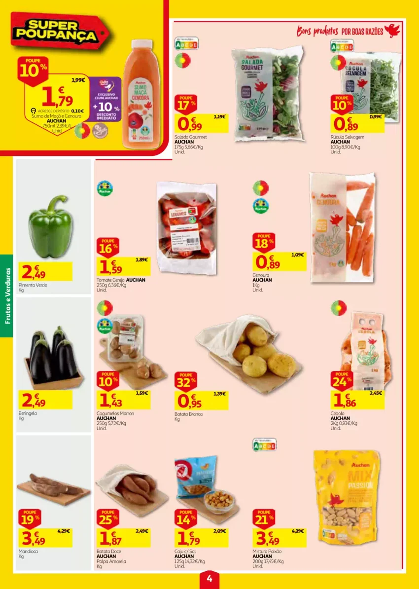 Página 4 do Folheto Auchan