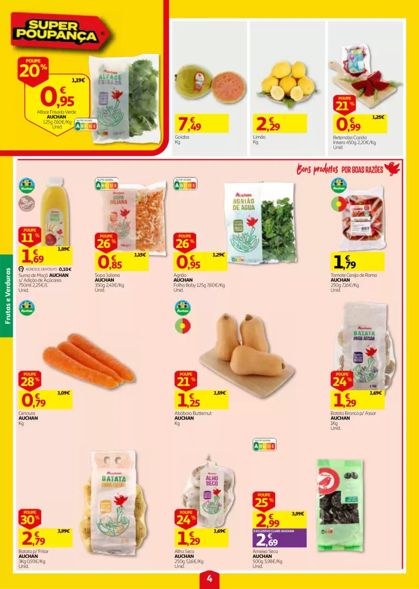 Página 4 do Folheto Auchan