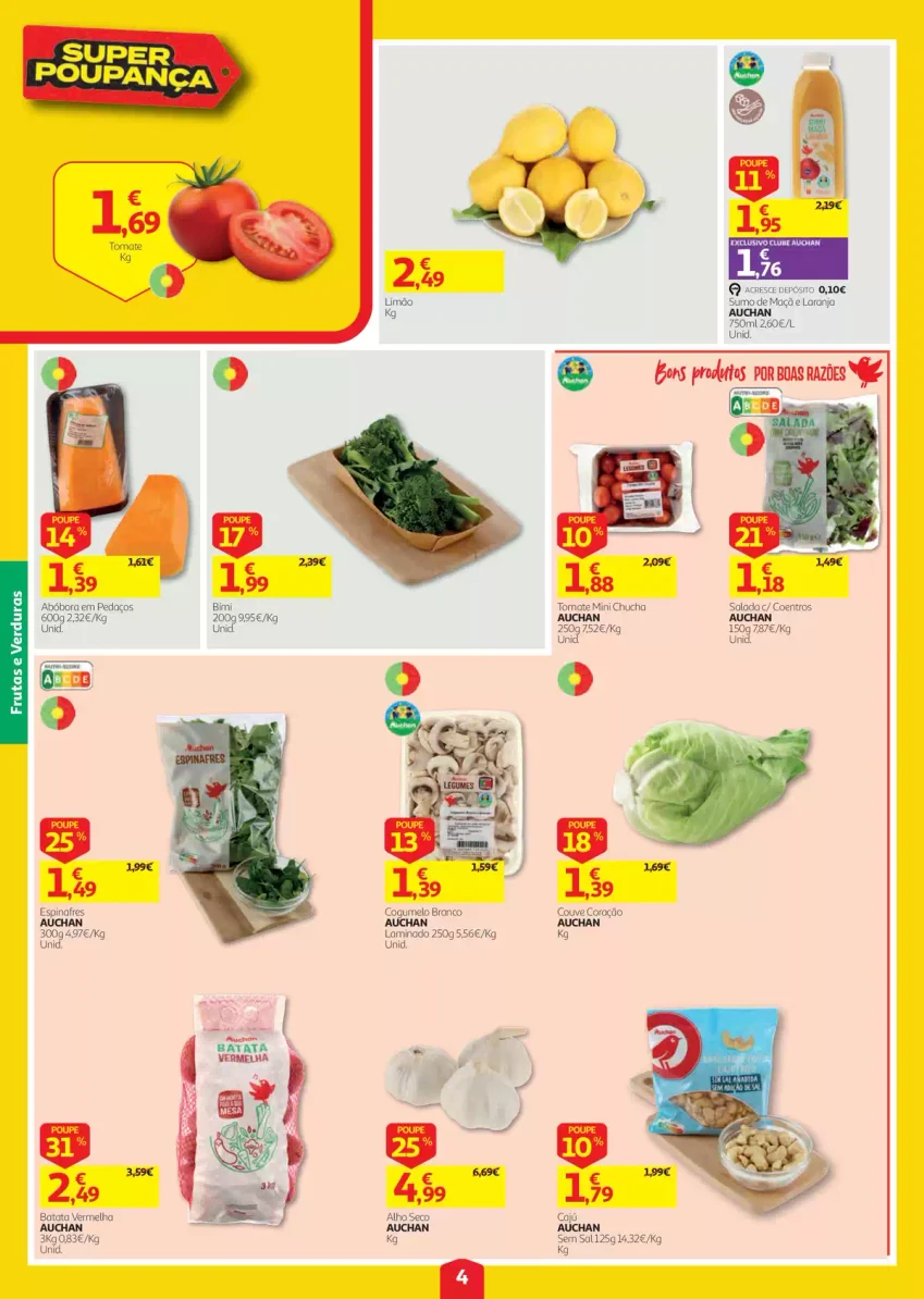 Página 4 do Folheto Auchan