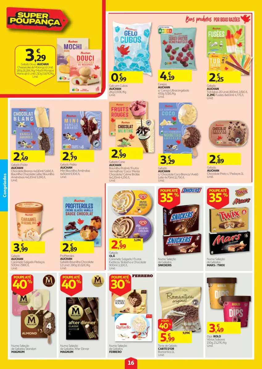 Página 16 do Folheto Auchan