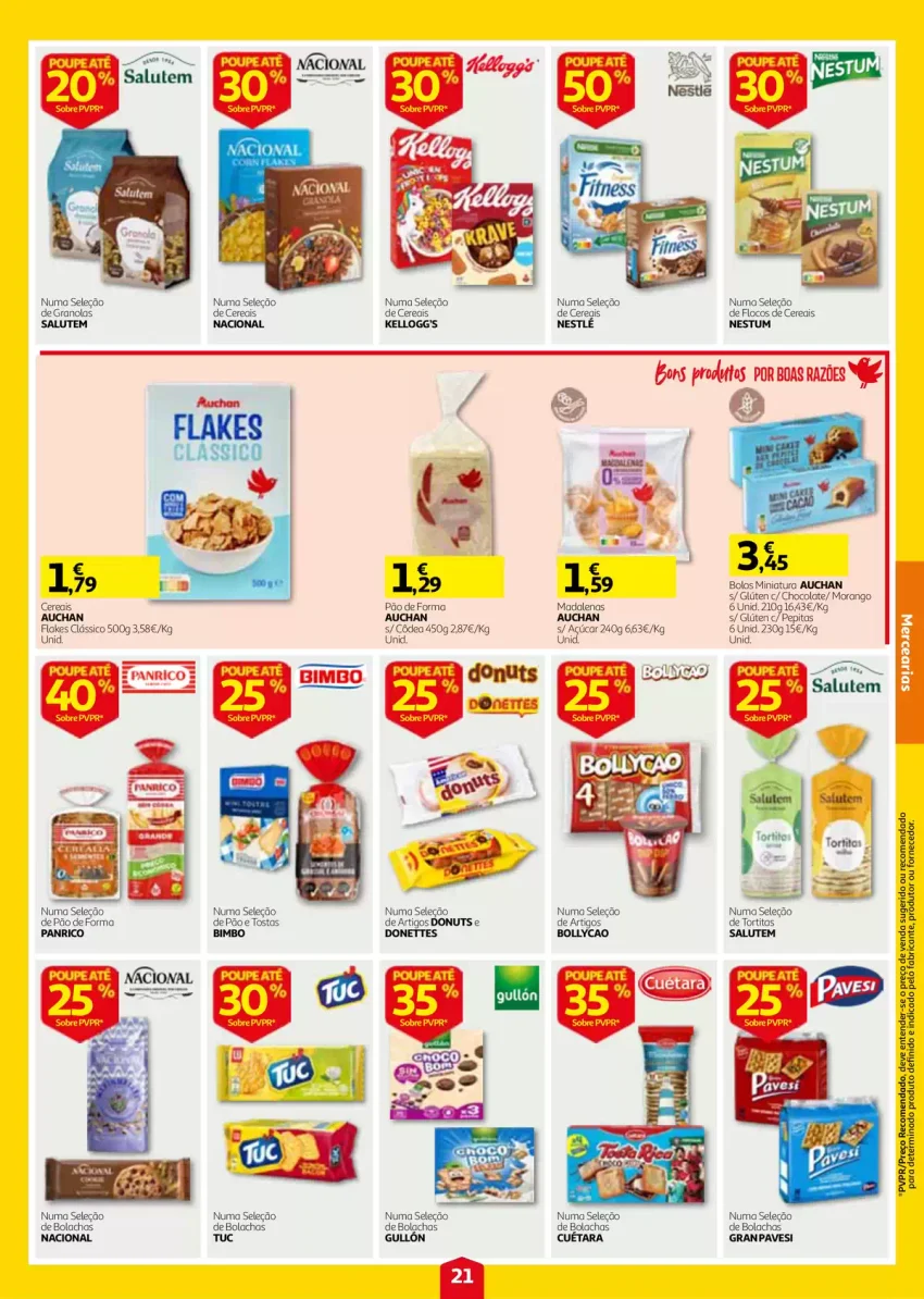 Página 21 do Folheto Auchan